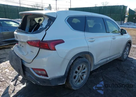 2020 Hyundai Santa Fe Sel из США, поврежденный, VIN 5NMS3CAD1LH172335